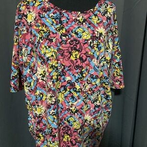 Disney style lularoe blouse size L